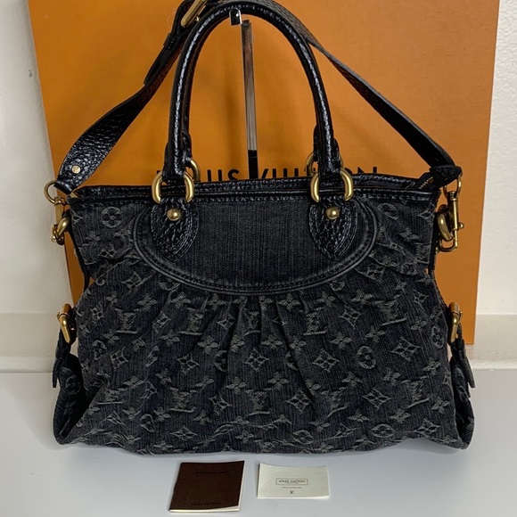 Louis Vuitton Handbags - Louis Vuitton Black monogram denim neo cabby PM